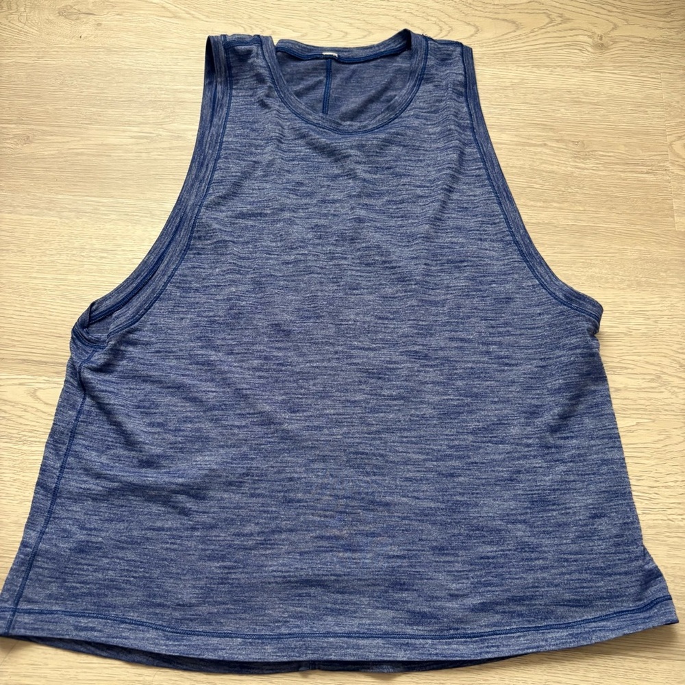 Lululemon Athletica Blue Tank Top